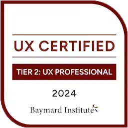 Baymard-certified UX Professional at Fontis